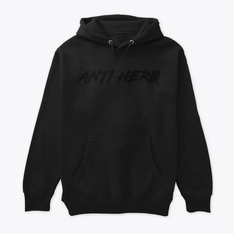 Premium Black On Black Hoodie